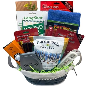 The Pro Golf  Gift Basket