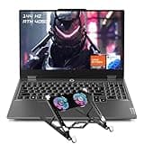 Lenovo LOQ 15 Pro Gaming Laptop, 15.6" FHD 144Hz, AMD Ryzen 7 7435HS, NVIDIA GeForce RTX 4050, 32GB DDR5 RAM, 1TB SSD, Bundle with PCO Notebook Folding Radiator, Laptop Cooler