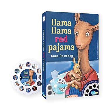 Moonlite Storytime - Llama Llama Red Pajama Storytime Disc - A Magical Read Together - Projector Sold Separately - Digital Story w/ Sound FX - Toddler Early Learning Gifts for Kids Ages 1 Year & Up