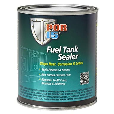 POR-15 Fuel Tank Sealer, Stops Rust, Corrosion and Leaks, Resistant to All Fuels, Alcohols and Additives, 128 Fluid Ounces