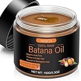 Dr. Sebi Raw Batana Oil for Hair Growth - 100% Natural Pure From Honduras, Unrefined Organic for Preventing Hair Loss, Enhancing Thickness for Men & Women - 5.3 oz
