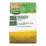 Scotts Weed Control for Lawns, Weed Killer, Kills Over 200 Weed Types Including Dandelion and Clover, 5,000 sq. ft., 14 lbs.