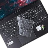 Keyboard Cover for 15.6" 16" 16.1" HP Omen Gaming 15-ek 15-en 16-xf 16-wf 16-xd 16-u 16-b/n/k Series 15-en1010nr 15-ek0013dx 16t-u000 16-u0097nr 16-xf0033dx 16-wf0097nr 16-u1047nr 16z-xd000 16t-b100