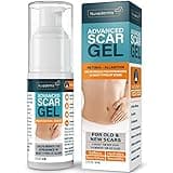 NUVADERMIS Scar Gel with Retinol, Allantoin, Vitamin E, Betaine - 1.7 Oz Silicone Gel Treatment for C-Section, Tummy Tuck, Keloid, Post-Surgery Scar Care - C Section Recovery Must Haves