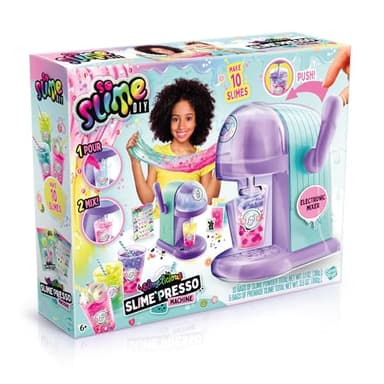 Canal Toys So Slime Slime’Licious Slime’Spresso Machine; Brew a Cuppa’ Stretchy Slime; Mixing Slime'spresso Has Never “Bean” So Much Fun; Simply Mix to Make 10 'Slimes; 5 Premade 'Slimes; Ages 6+