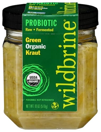 Wildbrine Kraut Raw Green, 18 oz