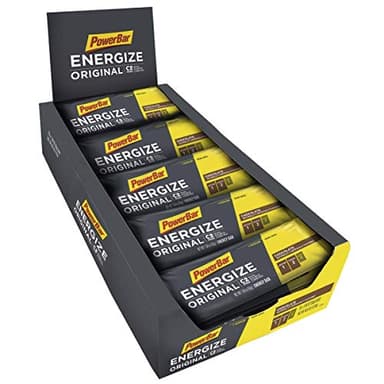 PowerBar Energize Original – ‘The Original’ Energy Bar for Endurance & Team Sports Athletes – Fueling Champions for 30+ years: 25 x 55g Bars - Chocolate
