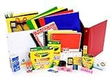 Elementary School Essentials Bundle | 1 Box - 91 Pieces per Box | School Supply Boxes - Back to School Essentials | Includes Binders, Folers, Notebooks, Filler Paper, Pencils, Notecards, Pens, & More
