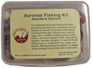 Best Glide ASE Survival Fishing Kit - Standard Version (PSK Holder not Incl)