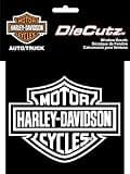 Chroma Graphics Harley Davidson Die Cutz - White Decal