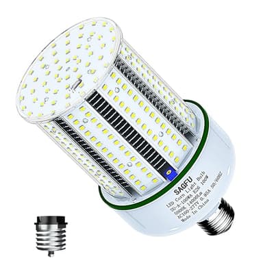 SAGFU 100W LED Corn COB Light Bulb,LED Corn Bulb 5000K Daylight White,1-Pack 1000W Equivalent,14000 Lumens Super Bright,E26/E39 Base for Indoor Outdoor Garage Warehouse G1 (100W G 1PACK)
