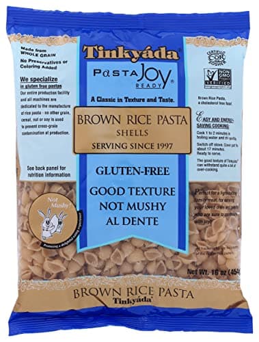 Tinkyada Pasta Joy Ready, Shell, Brown Rice, 16 oz