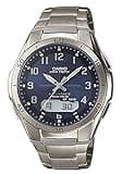 CASIO WVA-M640TD-2AJF Titanium Radio Solar Watch, Mail Order Limited Model, Wave Cepter, Solar Radio, Titanium, Mail Order Limited Men's, Luxury, Luxury