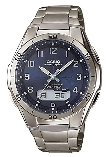 CASIO WVA-M640TD-2AJF Titanium Radio Solar Watch, Mail Order Limited Model, Wave Cepter, Solar Radio, Titanium, Mail Order Limited Men's, Luxury, Luxury