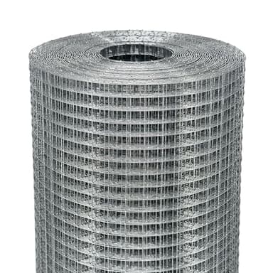 Salmut Hardware Cloth 1/2 in. x 4 ft. x 100 ft. 19-Gauge, Wire Mesh Roll, Chicken Wire Fence, Gopher Mesh, Garden Fencing, Chicken Wire Fence Roll, Tree Guard, Critter Fence, Welded Wire Fencing