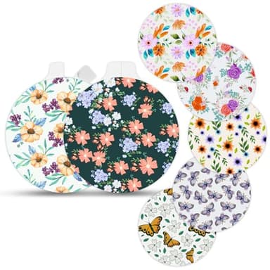 Kuruyo Libre 3 Sensor Covers Waterproof Breathable Latex-Free CGM Adhesive Patches for Freestyle Libre 3 Plus 15Days Protection Hypoallergenic Medical Glue No Hole,35Pack