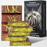 Dubai Chocolate Bar Pistachio I Viral Chocolate Bar with Pistachio Cream and Kataifi, 7.05 oz (200gr)