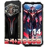 CUBOT KingKong AX 2024 Rugged Phone Unlocked-Android 14/ MTK G99/ 24GB RAM+256GB ROM Dual SIM Smartphone/ 6.58" &1.32" Dual Screen/100MP Rugged Smartphone/ IP68 IP69K Waterproof Cell Phone/33W/GPS/NFC