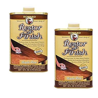 Howard RF6008 Restor-A-Finish, 8-Ounce, Maple-Pine (2-Pack)