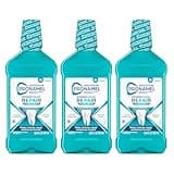Sensodyne Pronamel Intensive Enamel Repair Alcohol-Free Mouthwash to Help Actively Repair Enamel and Protect Against Cavities, Extra Fresh, 3 x 16.9 fl oz