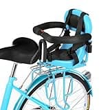 Kid's Bike seat Rear Child Carrier Bike Chair for Bicycle Kids seat for Children,Kids Rear Mount Bike seat, Rear Frame Mounted child Bike Seats Kids , Toddler Bike Seat for Children 3~6 Years Blue