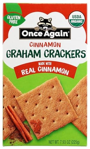 ONCE AGAIN Organic Cinnamon Graham Crackers, 7.93 OZ