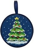 Alice Peterson Stitch-Ups Christmas Tree Needlepoint Ornament Kit