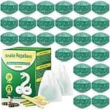 Snake Repellent for Yard Powerful, 24 Pack Snake Away Repellent for Outdoor Indoor, Pet Safe, Snake Repellent for House Yard Lawn Garden Camping