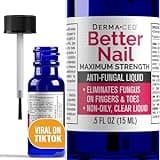 Better Nail - Treatment for Fungus Under & Around the Nail - Maximum Strength, 25% Anti Fungal Solution for Nail Support, Nail Restoring