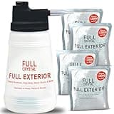 Full Exterior Kit - Bottle, Lid with Hose Attachment and Four 4 oz. Crystal Powder Outdoor Cleaner : Non-Toxic, No Scrub, No Rinse Cleaning Kit - Shipped Product Packaging May Vary