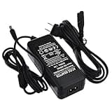 LEDwholesalers 12V 4A 48W AC/DC Power Adapter with 5.5x2.1mm DC Plug, UL-Listed, Black, 3228-12VR2