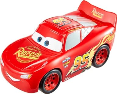 Mattel Disney Pixar Cars Track Talkers Toy Vehicles, Lightning McQueen Talking Car, 5.5-inch Character Collectible