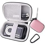 JINMEI Hard EVA Carrying Case Compatible with KODAK PIXPRO FZ55/FZ45/FZ43 Digital Camera Protection case. (pink)