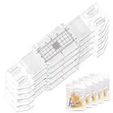 5-Pack Plus Tell-Tale Corner Crack Monitors, Integrated crack measuring instrument,Crack Monitoring Record for The Standard Crack and Corner Tell Tale Record (5 PCS)