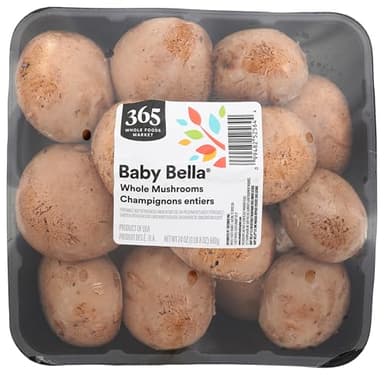 Phillips Mushroom Farms, Mushroom Baby Bella Conventional, 24 Ounce