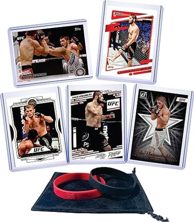Khabib Nurmagomedov UFC (5) Assorted Trading Card Bundle