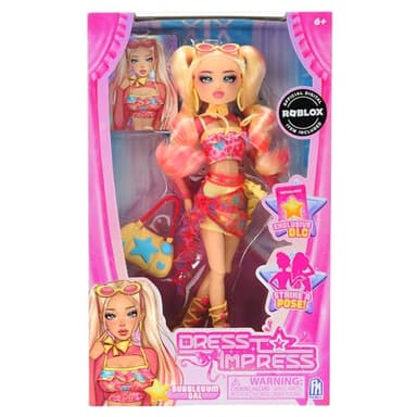 Dress To Impress — Bubblegum Gal Fashion Doll — Series 1 Wave 1