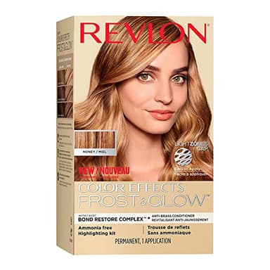 Revlon Color Effects Highlighting Kit, Permanent Hair Dye, For Balayage, Frosting, & Ombre Styling, Ammonia & Paraben Free, 30 Honey, 8 Oz (Pack of 1)