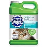 Cat's Pride Premium Lightweight Clumping Litter: Complete Care - Up to 10 Days of Powerful Odor Control - Hypoallergenic - Multi-Cat, Unscented, 10 Pounds