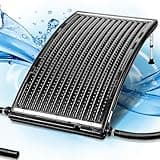 Aukivon 2025 Upgraded Solar Pool Heater with Adjustable Support Feet, Pool Heater for Above Ground Pool, Inground Pool Warmer, with 2 Adapters, 2 Hoses & Clamps, 2 Plumber Tapes, Thicken