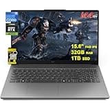 Lenovo LOQ Gaming Laptop 15.6" FHD IPS 144Hz (100% sRGB) Intel 14-core i7-12650HX 32GB RAM 1TB SSD GeForce RTX 4050 Backlit Nahimic Rapid Charge Win11 w/ICP Accessory