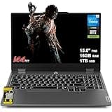 Lenovo LOQ Gaming Laptop 15.6" FHD IPS 144Hz (100% sRGB, G-SYNC) Intel 10-core i5-13450HX (Beats i7-12650H) 16GB RAM 1TB SSD GeForce RTX 4060 Backlit Nahimic Rapid Charge Pro Win11 w/ICP Accessory