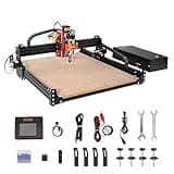 VEVOR CNC Router Machine, 300W, 3 Axis GRBL Control Wood Engraving Carving Milling Machine Kit, 400 x 400 x 75 mm / 15.7 x 15.7 x 2.95 in Working Area 12000 RPM for Wood Acrylic MDF PVC Plastic Foam