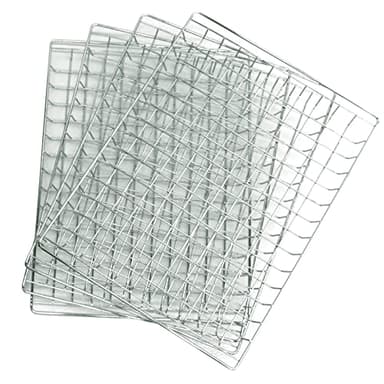 Bradley Smoker Stainless Steel Wire 4 Grill Racks, Roasting & Cooling Rack Set