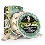 Deckiez Energy Pouches, 5 Cans (100 Servings), Sugar Free Caffeine Supplement, Coffee Pouches & Energy Drink Alternative, 40mg Caffeine Pouches, Wintergreen Flavor
