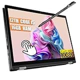Lenovo ThinkPad L13 Yoga GEN3 2-in-1 Laptop, 13.3" Full HD Touchscreen Convertible Notebook, 12th Core i5-1245U, 16GB DDR4 RAM 256GB SSD, Fingerprint, Windows 10 Pro(Renewed)