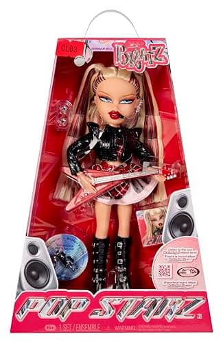Bratz Pop Starz Cloe Fashion Doll with Accessories and Charm