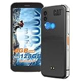 CAT S62 Cell Phone Unlocked (128GB, 4GB) 5.7" IP68 Waterproof Rugged Smartphone, 12MP Dual Camera, All Day Battery, NFC, Fingerprint Unlock, Snapdragon 660 Nano Slot(Black) New
