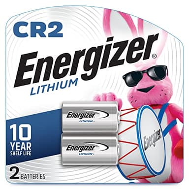 Energizer CR2 Lithium Batteries (2 Pack), 3V Photo Batteries