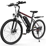 VARUN Electric Bike for Adults 500W (Peak 750W) Electric Mountain Bike, 45 Miles 20 MPH E Bike with 48V Removable Battery, 26" Tires and Front Fork Suspension